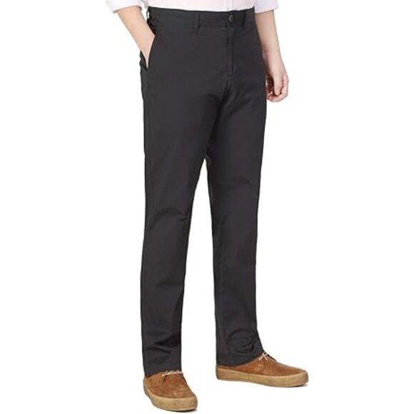 NWT P&L Men's Casual Pants Straight Fit Cotton Stretch Flat Front Size 38W - Picture 1 of 4